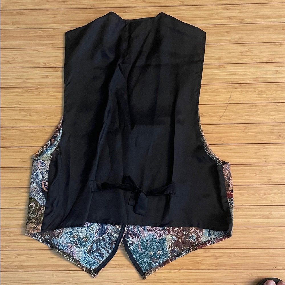 Facets By Mirrors Vintage Cat Tapestry Patterned … - image 3